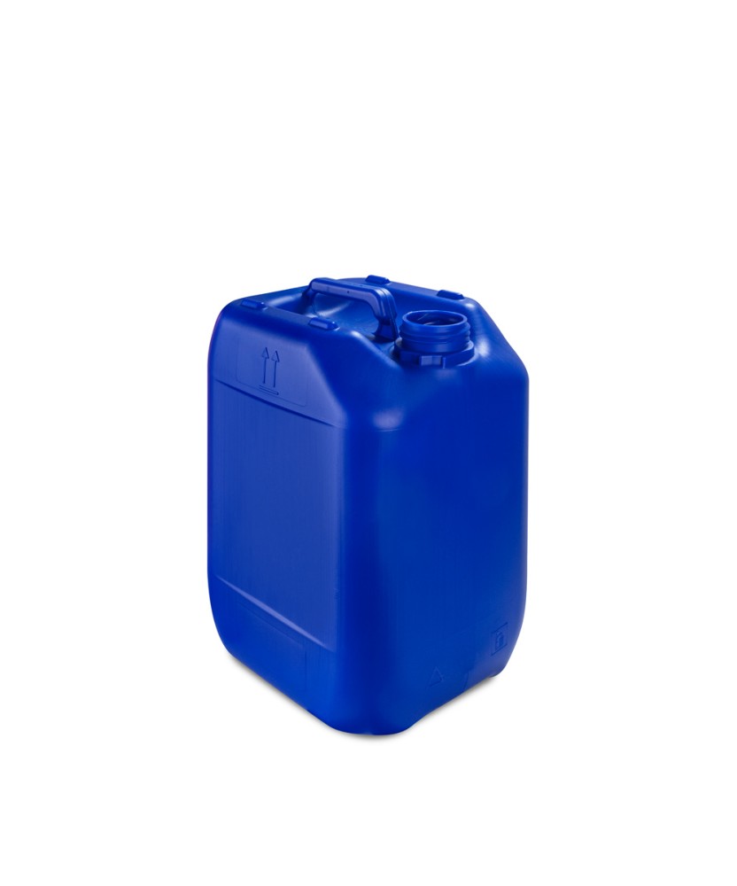 Tanica in plastica blu 10 litri UN sovrapponibile con rubinetto di scarico  DIN 51